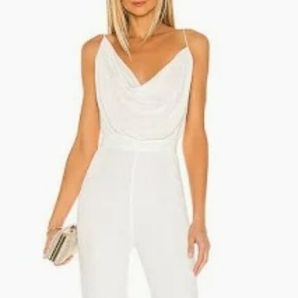 NWT MISHA Revolve Ivory Moira Pantsuit.  SZ 4 - Picture 4 of 4